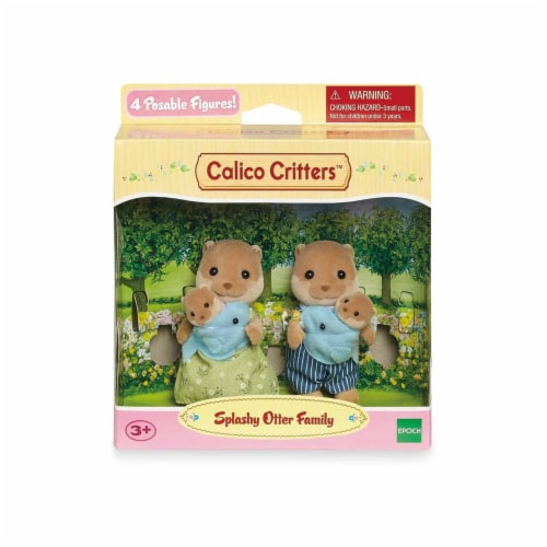 Calico Critters Splashy Otter Family Set, 1 Unit - Kroger