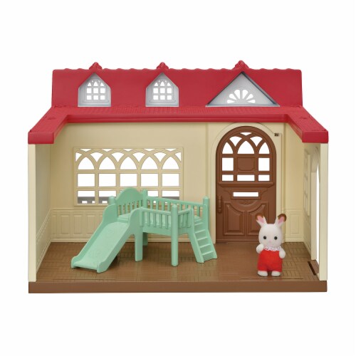Calico Critters™ Sweet Raspberry Home Playset Perspective: front