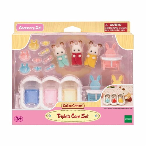 Calico Critters® Triplets Care Set Perspective: front