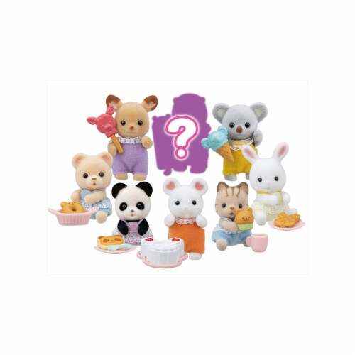 Calico Critters Baby Treats Figure Accessory Set Blind Bag Perspective: front
