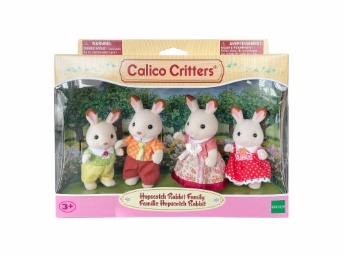 Calico Critters® Hopscotch Rabbit Family Set Perspective: front