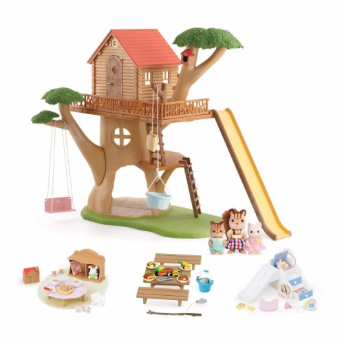 Adventure Treehouse with Slide