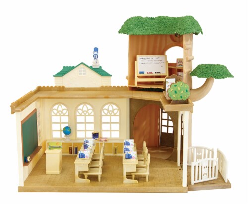 Calico Critters Country Tree School Playset Perspective: front
