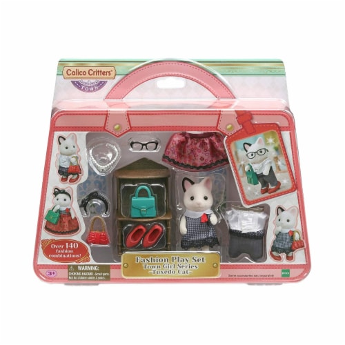 Calico Critters Fashion Play Set Tuxedo Cat 1 ct Smith s Food and Drug