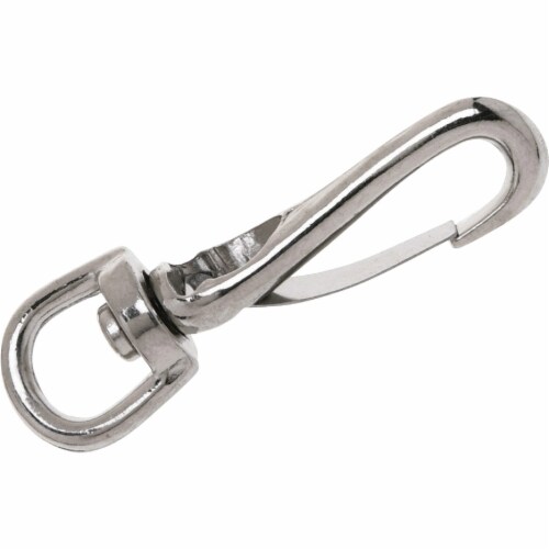 Campbell Spring Swivel Round Eye 2-9/16 In. Snap T7615902 Perspective: front