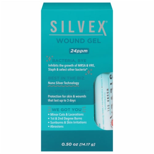 Silvex® First Aid Wound Gel Perspective: front