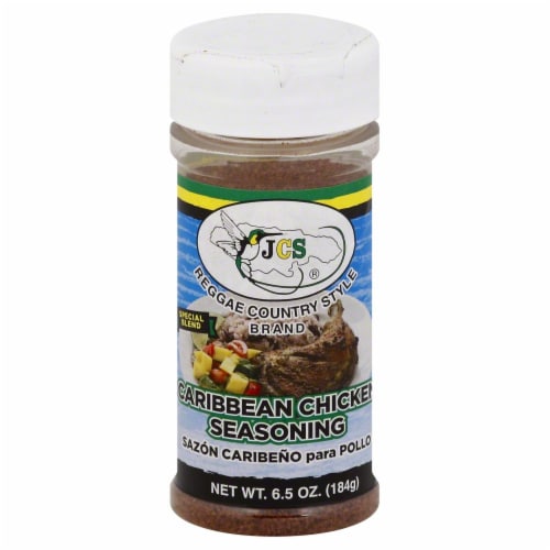 Jamaican Country Style Caribbean Chicken Seasoning Perspective: front