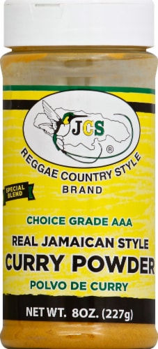 Jamaican Country Style Mild Curry Powder Perspective: front