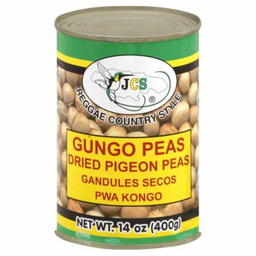 Jamaican CountryStyle Dried Gungo Peas Perspective: front