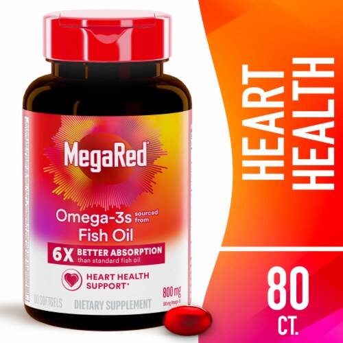 Schiff  MegaRed® Advanced Triple Absorption Omega-3s Perspective: front