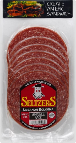 Seltzer's Sliced Lebanon Bologna Perspective: front