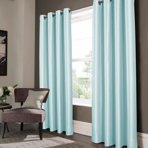 Bargain Hunters 2-Panel: Lido Matte Embossed Thermal Blackout Bedroom Window Grommet Curtain, 1 ...