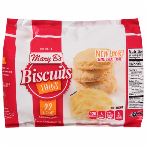 Mary B's® Frozen Thins Biscuits Perspective: front