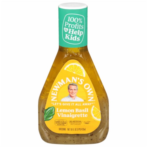 Newman’s Own Lemon Basil Vinaigrette Salad Dressing