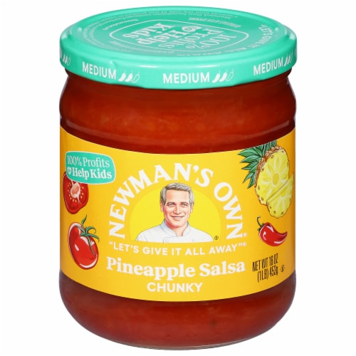 Newman's Own® Pineapple Salsa Perspective: front