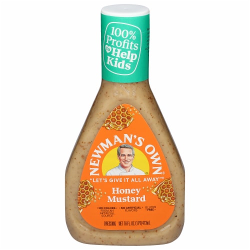 Newman's Own Honey Mustard Dressing Perspective: front