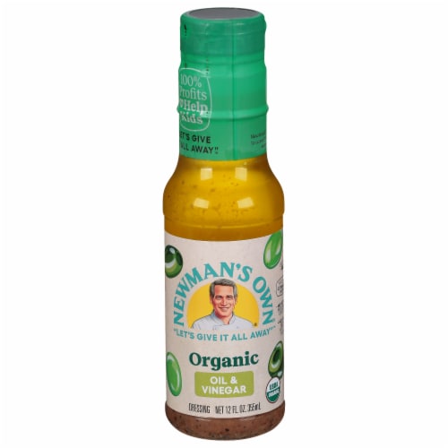 Newman's Own Organic Oil & Vinegar Dressing Perspective: front
