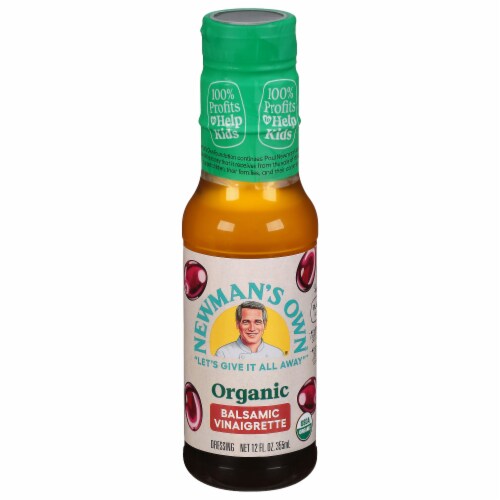 Newman’s Own Organic Balsamic Vinaigrette Dressing Perspective: front