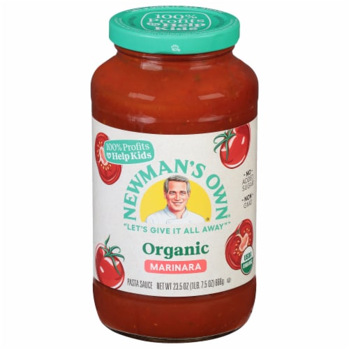 Newman's Own Organics Marinara Sauce Perspective: front