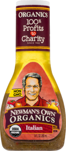 Newman's Own Organics Italian Dressing Perspective: front