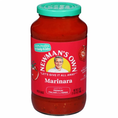 Newman's Own Marinara Pasta Sauce Perspective: front