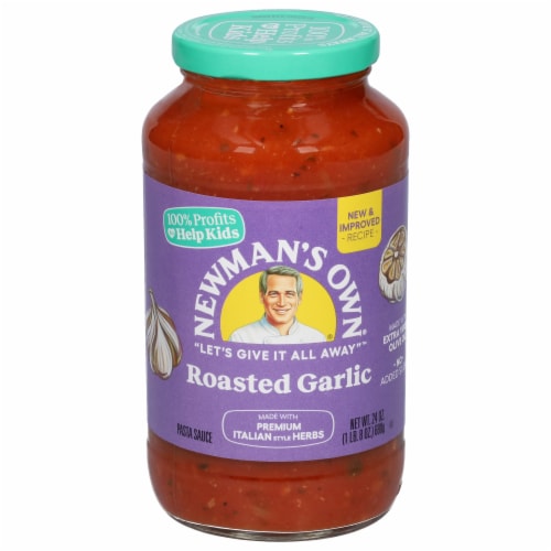 Newman's Own® Roasted Garlic Pasta Sauce Perspective: front