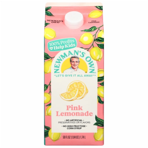 Newmans Own Pink Lemonade Perspective: front