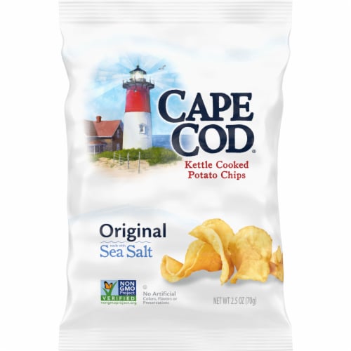 Cape Cod Original Kettle Cooked Potato Chips Perspective: front