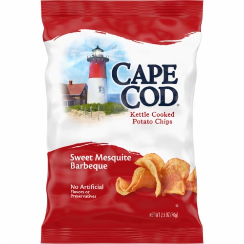 Cape Cod® Potato Chips Sweet Mesquite Barbeque Kettle Chips Perspective: front