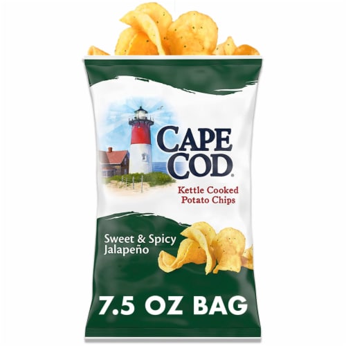 Cape Cod Sweet & Spicy Jalapeno Chips Perspective: front