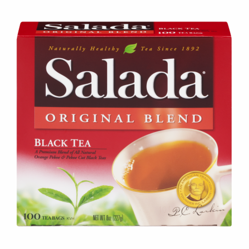 Salada Original Blend Black Tea Perspective: front