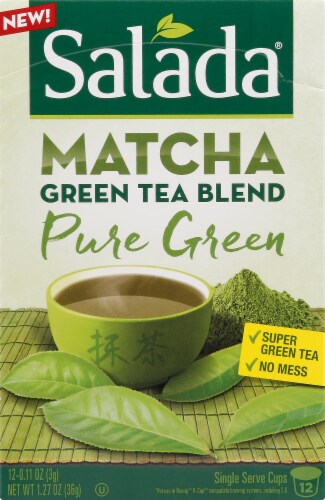 Salada Matcha Green Tea Blend Perspective: front