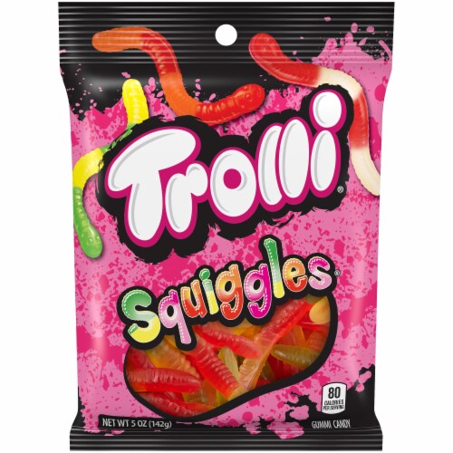 Trolli Squiggles Gummi Candy Perspective: front