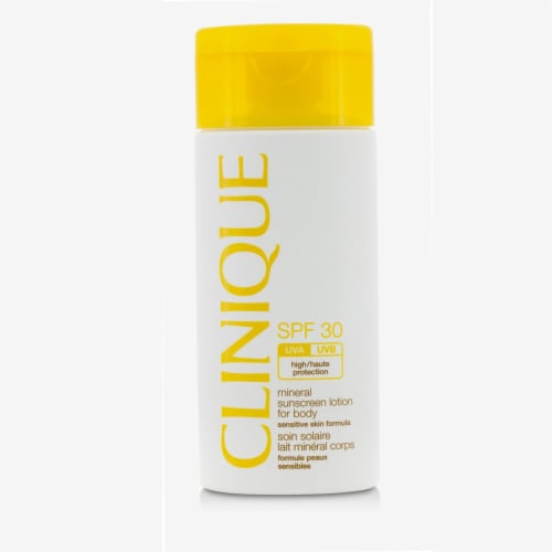 Clinique Mineral Sunscreen Lotion For Body SPF 30 Sensitive Skin Formula 125ml/4oz Perspective: front