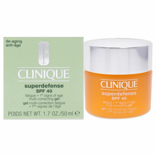 Superdefense Multi Correcting Gel SPF 40 by Clinique for Unisex 1.7 oz Gel 1.7 oz Gerbes Super Markets