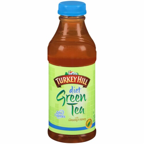 Turkey Hill® Diet Ginseng & Honey Green Tea Perspective: front
