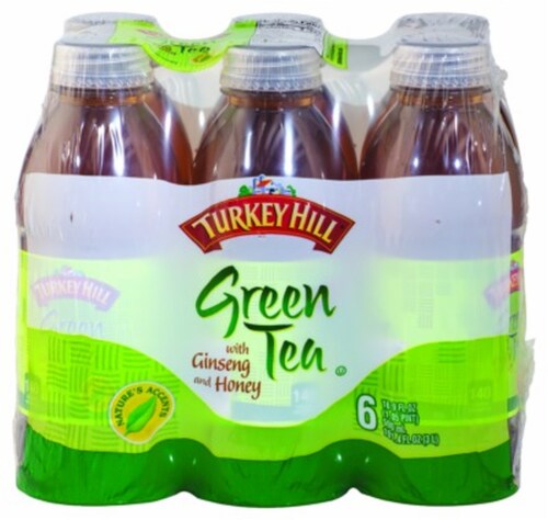 Turkey Hill® Green Tea with Ginseng and Honey Perspective: front