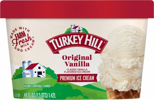 Turkey Hill® Original Vanilla Ice Cream Perspective: front