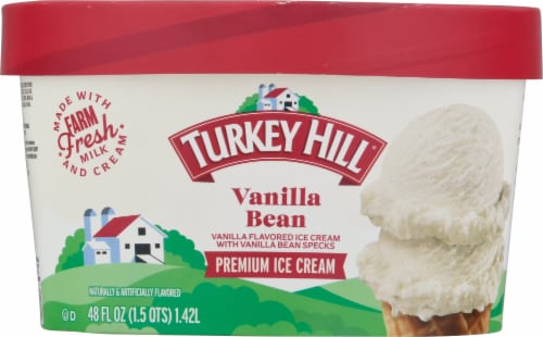 Turkey Hill® Vanilla Bean Ice Cream Perspective: front