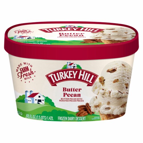 Turkey Hill® Butter Pecan Ice Cream Perspective: front