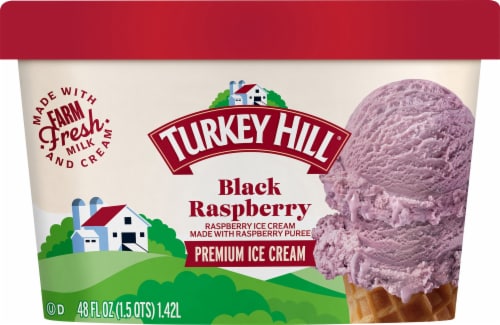 Turkey Hill® Black Raspberry Ice Cream, 48 fl oz - Baker's