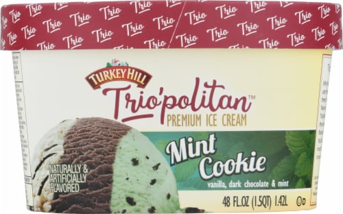 Turkey Hill® Trio’politan® Mint Cookie Ice Cream