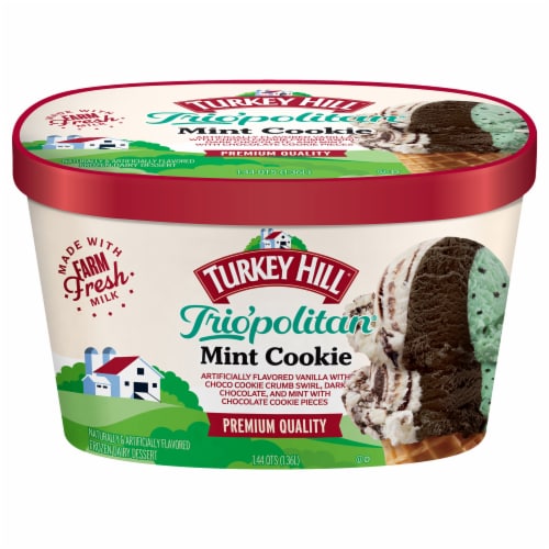 Turkey Hill® Triopolitan® Mint Cookie Ice Cream