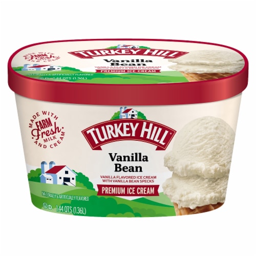 Turkey Hill Vanilla Bean Ice Cream Tub