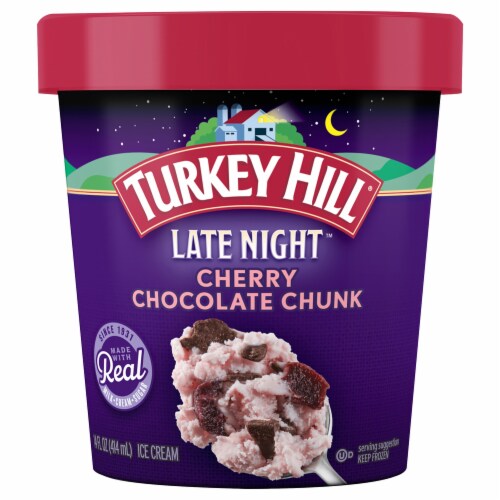 Turkey Hill® Late Night™ Cherry Chocolate Chunk Ice Cream Pint