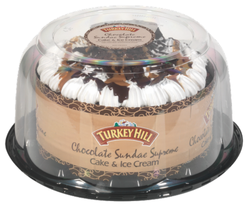 Turkey Hill® Chocolate Sundae Supreme Ice Cream Cake Perspective: front