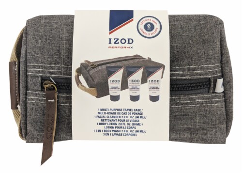 IZOD Perform X Multi Purpose Travel Case Set Perspective: front