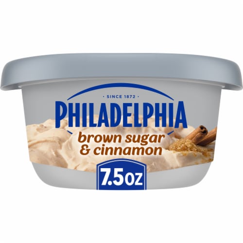 Philadelphia Brown Sugar & Cinnamon Cream Cheese Spread Perspective: front