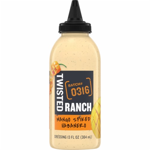Twisted Ranch Mango Spiked Habanero Ranch Dressing Perspective: front