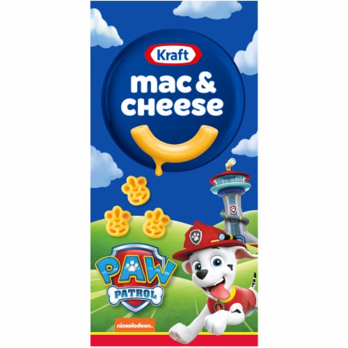 Kraft Mac N Cheese Macaroni and Cheese Dinner with Nickelodeon Paw Patrol Pasta Shapes